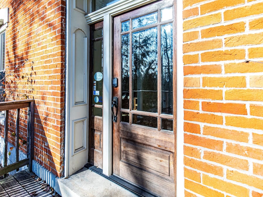 Fassade der Unterkunft