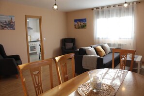 Televisión, chimenea y libros 