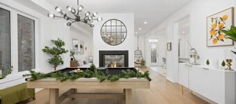Luxury Family 4BR, Near Restaurants! Back Garden, Balcony, Pool Table, Parking