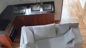 Chambre Luxe | Coin séjour