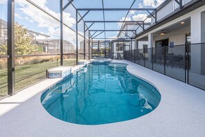 Uppvärmd pool