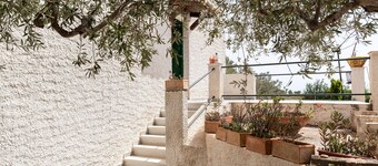 Haustierfreundliche Villa 'Rosa' mit Meerblick und Terrassen