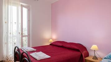 2 camere, ferro/asse da stiro, lenzuola