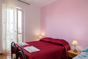 2 bedrooms, iron/ironing board, bed sheets - Pet-Friendly Villa 'Rosa' with Sea View & Terraces (Licata)