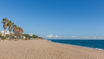 On the beach