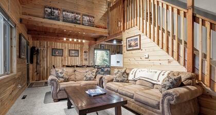 Wood Burning Fireplace | Fenced Yard | Cozy Cabin