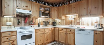 Wood Burning Fireplace | Fenced Yard | Cozy Cabin