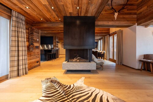 Chalet Chardon Bleu : hot tub, hammam and sauna in Méribel Mottaret