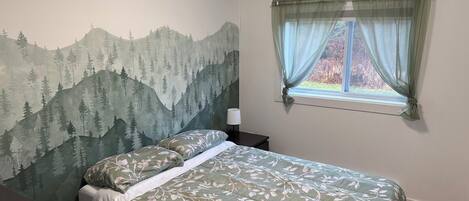 2 soverom, strykejern/-brett, wi-fi (inkludert) og sengetøy