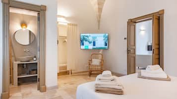 Grand Suite | Premium bedding, down comforters, individually decorated