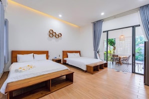 Biệt thự dành cho gia đình, quang cảnh hồ bơi | 1 phòng ngủ, bộ đồ giường cao cấp, chăn bông