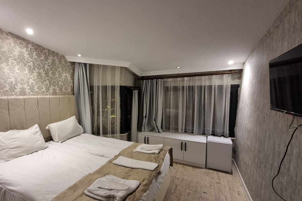 Deluxe kamer | 1 slaapkamer, luxe beddengoed, een kluis op de kamer