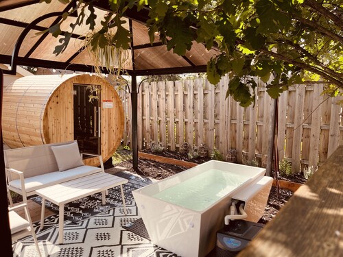 Cold plunge and sauna bungalow in SW Minneapolis 