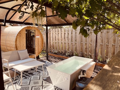 Cold plunge and sauna bungalow in SW Minneapolis 