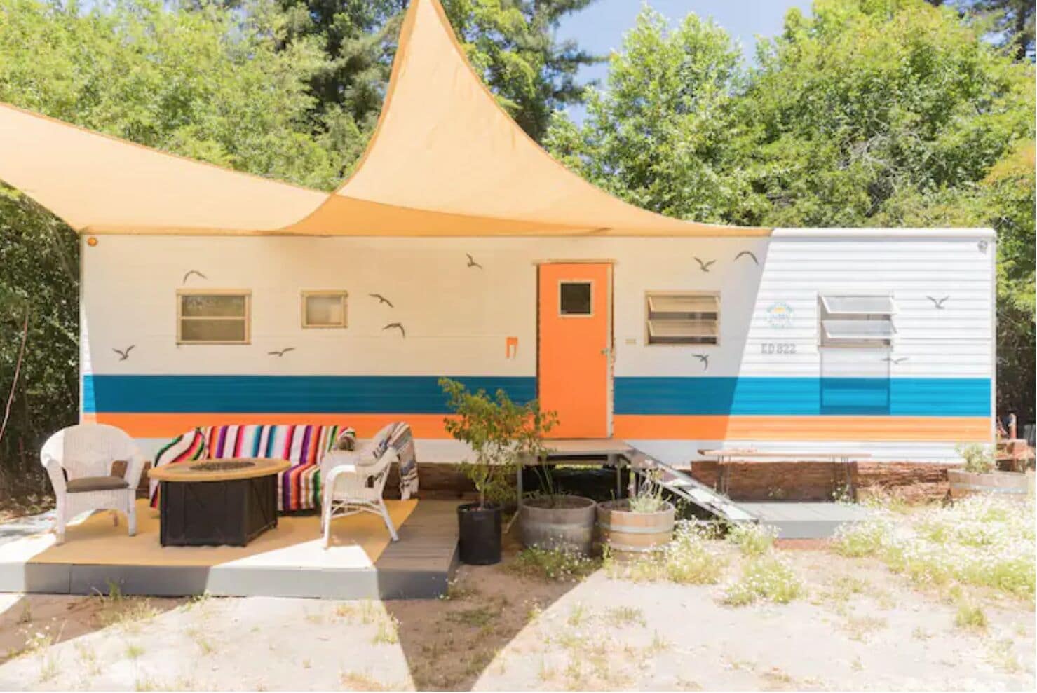 Adorable Remodeled Vintage Boxcar