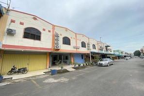 Fassade der Unterkunft