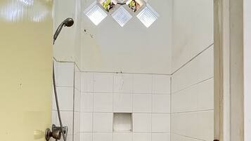 Basic Single Room | Bathroom | Shower, soap