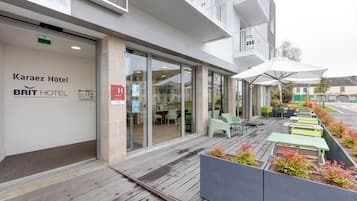 Voorkant van accommodatie