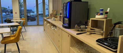 Daily buffet breakfast (EUR 12 per person)