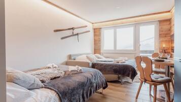 1 Schlafzimmer, Bügeleisen/Bügelbrett, kostenloses WLAN, Bettwäsche