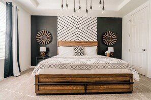 8 dormitorios, escritorio, tabla de planchar con plancha y wifi