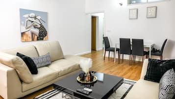 Luxury Apartment | Living area | Smart TV