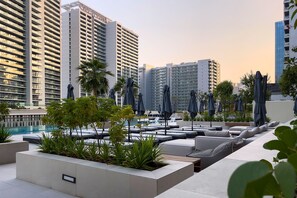 Property grounds - Luxury apartment in Business Bay (Dubai)