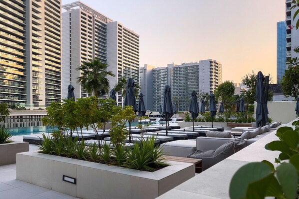 Property grounds - Luxury apartment in Business Bay (Dubai)