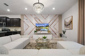 TV, video games - 3608 Lily Windsor · NEW Resort Villa Near Disney Windsor Island w/Pool (Davenport)