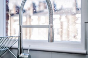 Blick von der Unterkunft