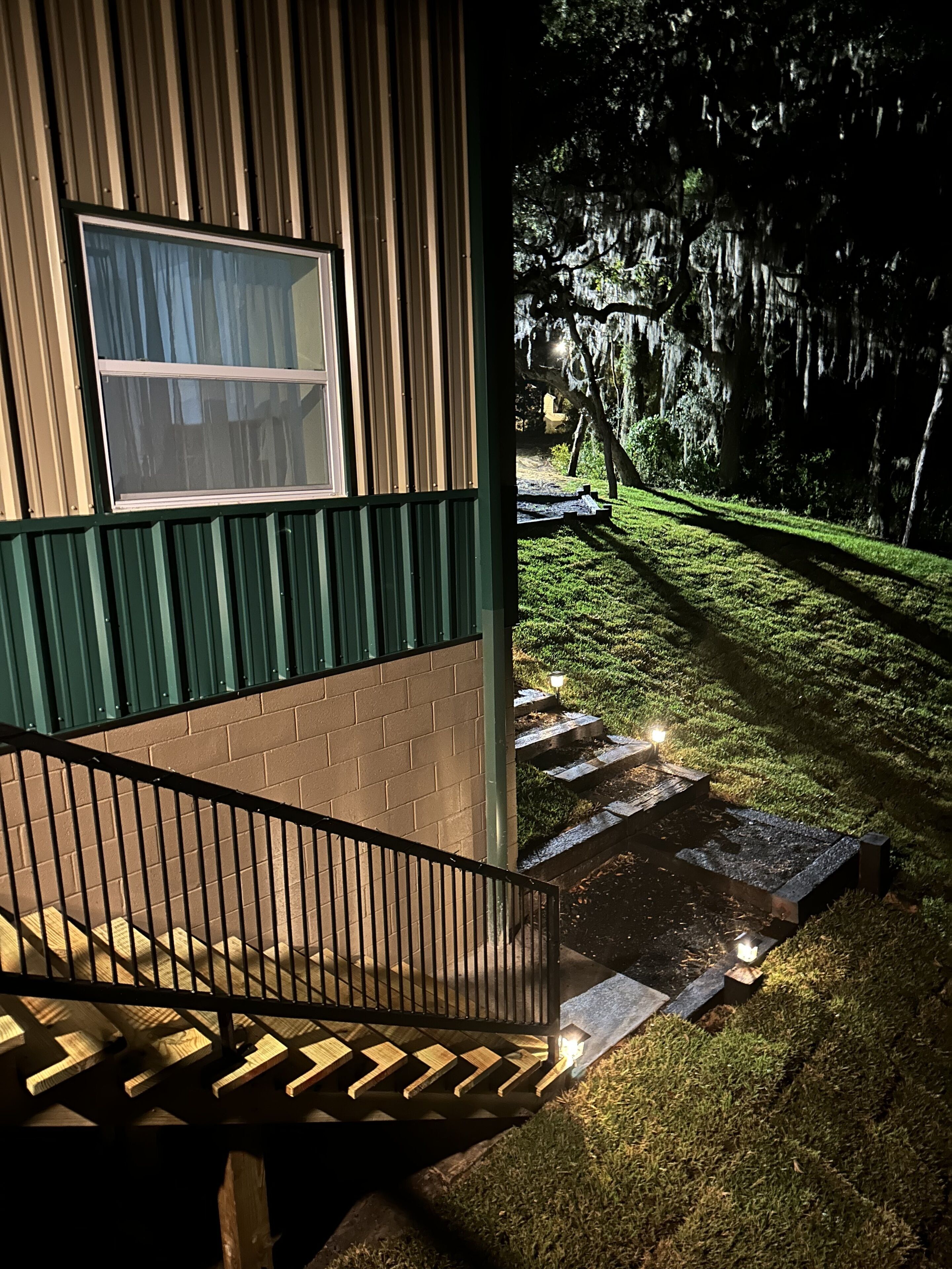 Terrain de l’hébergement 