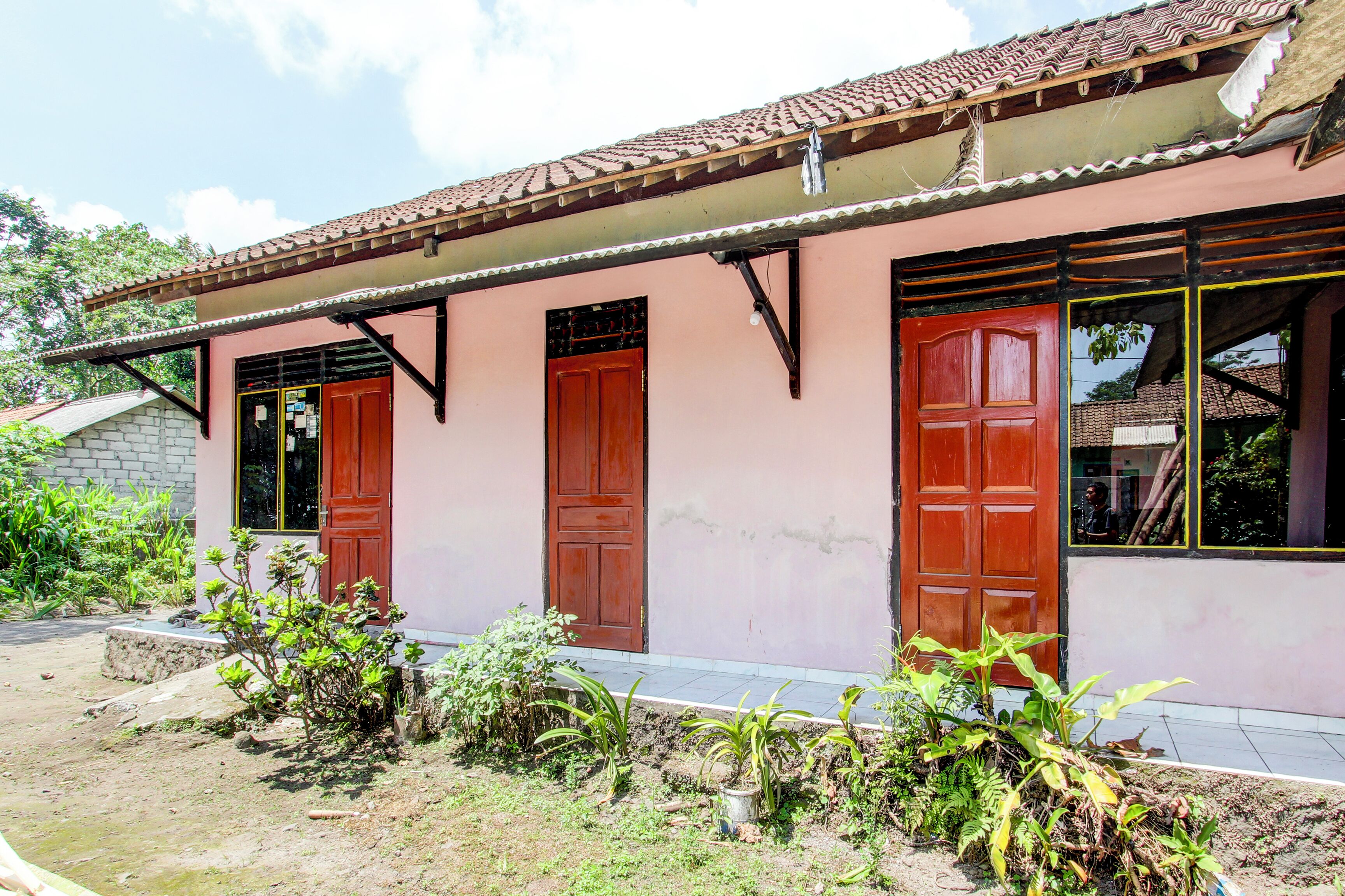 Fachada de la propiedad