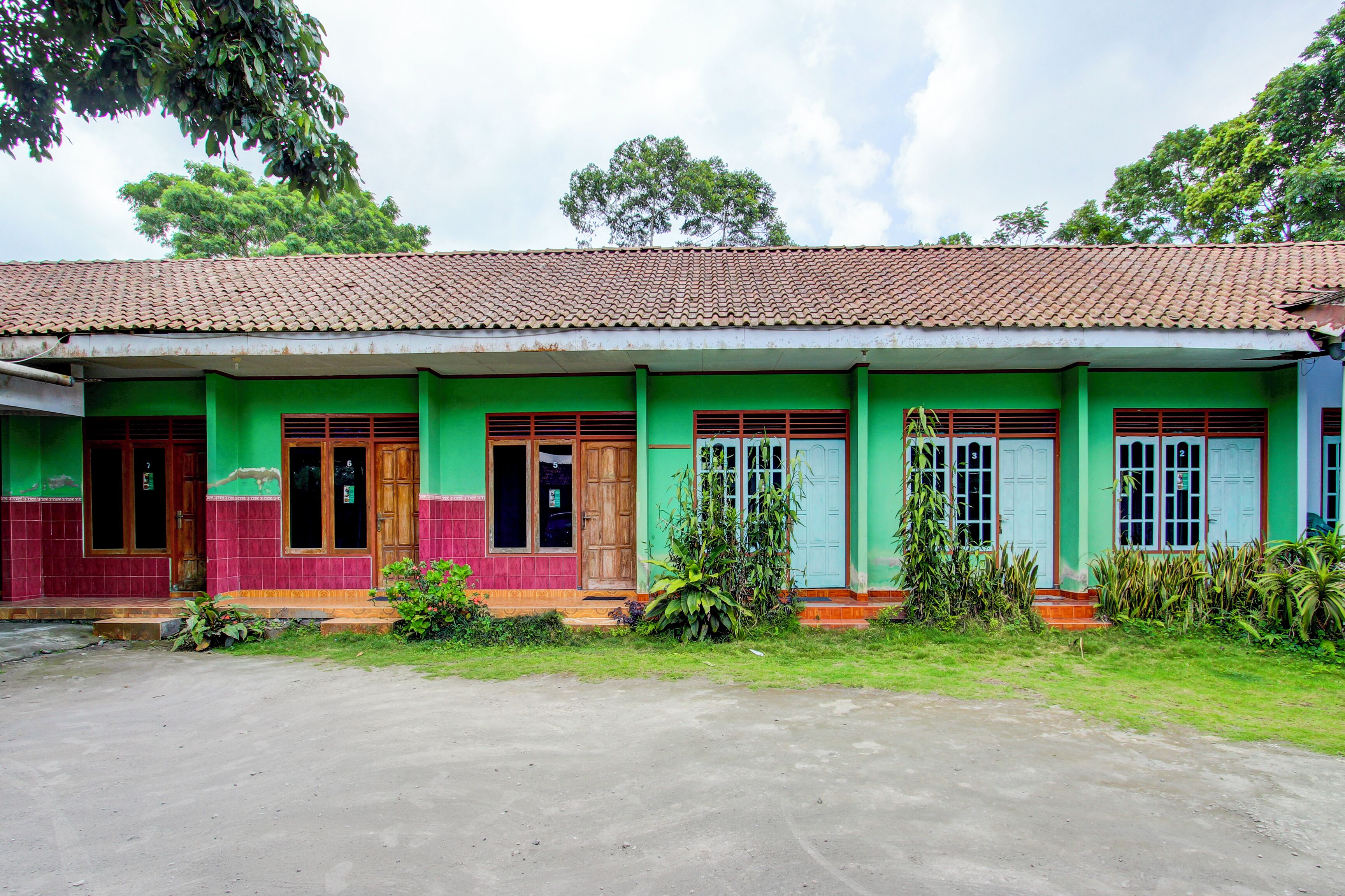 Front of property