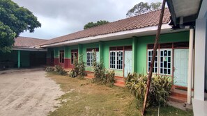 Façade de l’hébergement