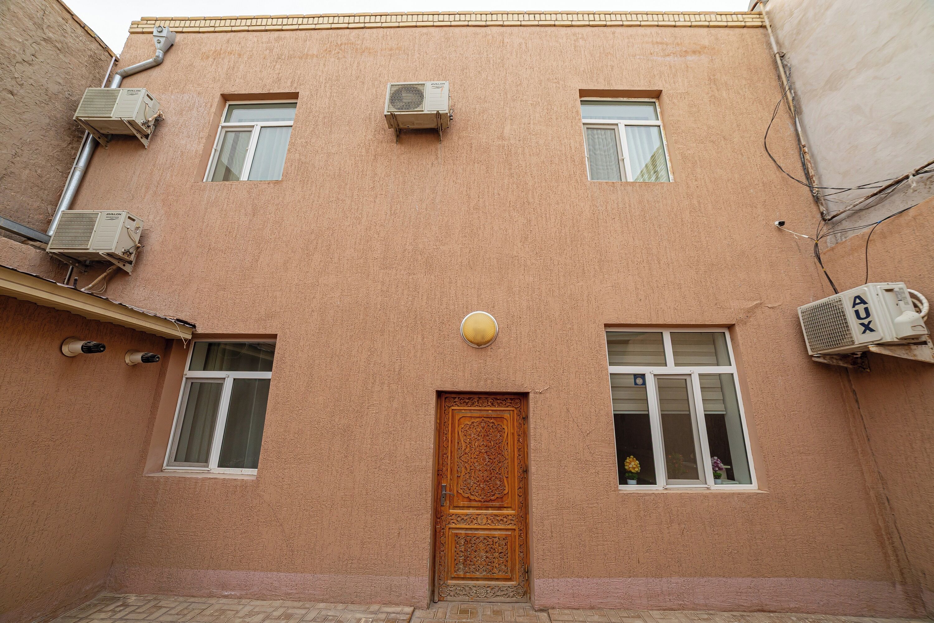 Façade de l’hébergement