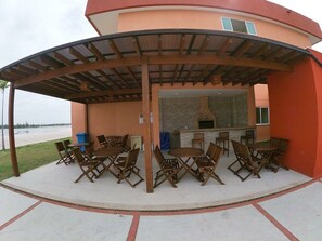 Opções para refeição ao ar livre