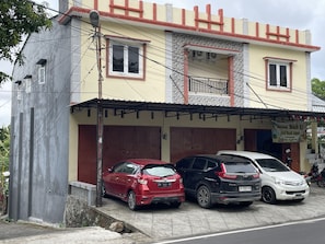 Façade de l’hébergement