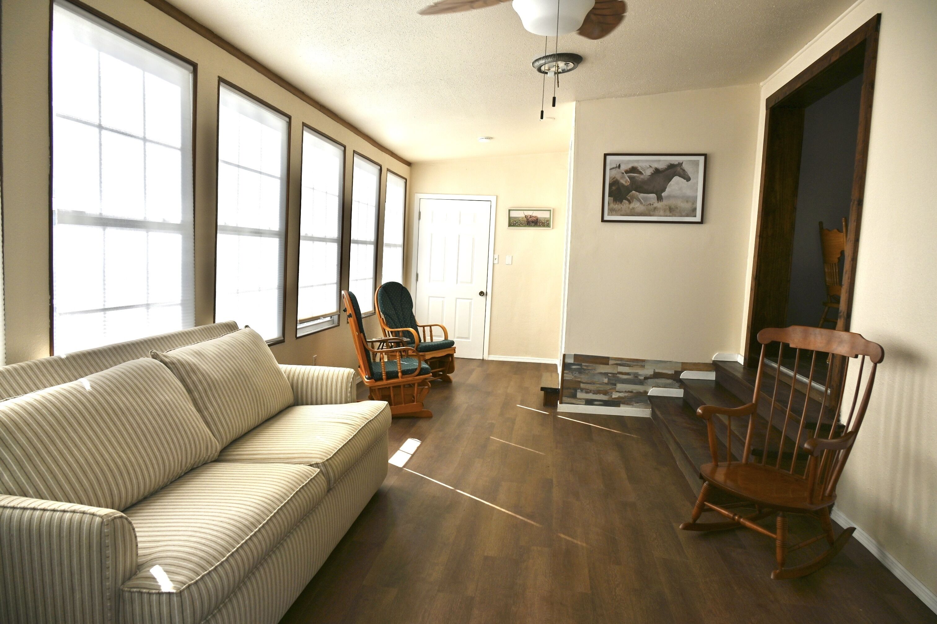 Welcome to our cozy western style home. 