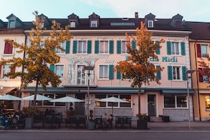 Fassade der Unterkunft