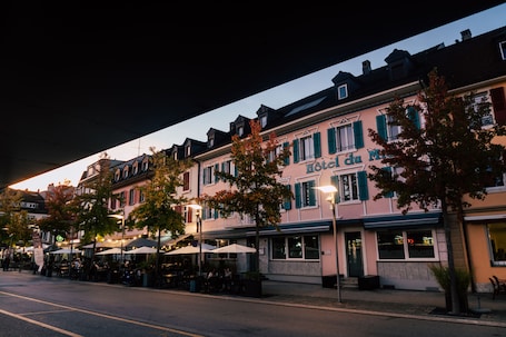 Majoituspaikan julkisivu