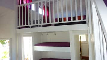 1 bedroom, in-room safe, iron/ironing board, travel crib
