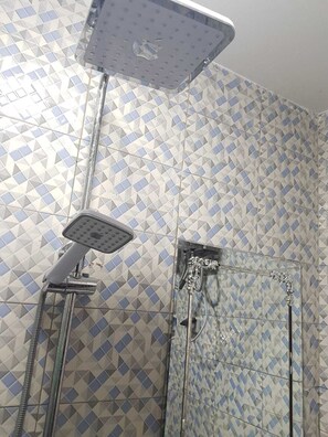 Towels, soap, toilet paper