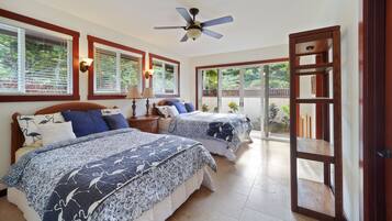 3 bedrooms, iron/ironing board, WiFi, bed sheets