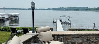 Lakeside — Luxury on Owasco Lake — Level Lake Frontage — Best Location