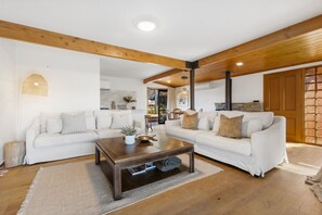 Smart TV, chimenea