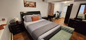 1 quarto, ferros/tábuas de passar roupa, Wi-Fi, roupa de cama