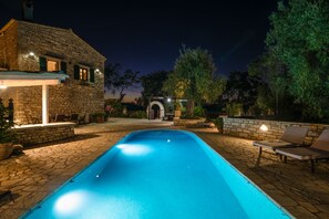 Pool - Your Paxos Paradise Awaits! 10x4m private pool. (Magazia)