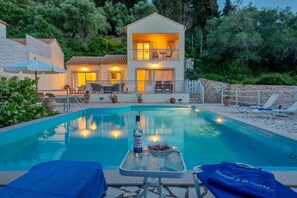 Pool - Stylish Hideaway, 2-mins from Marmari Beach! (Loggos)