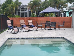 Outdoor Seating and Dining Area
