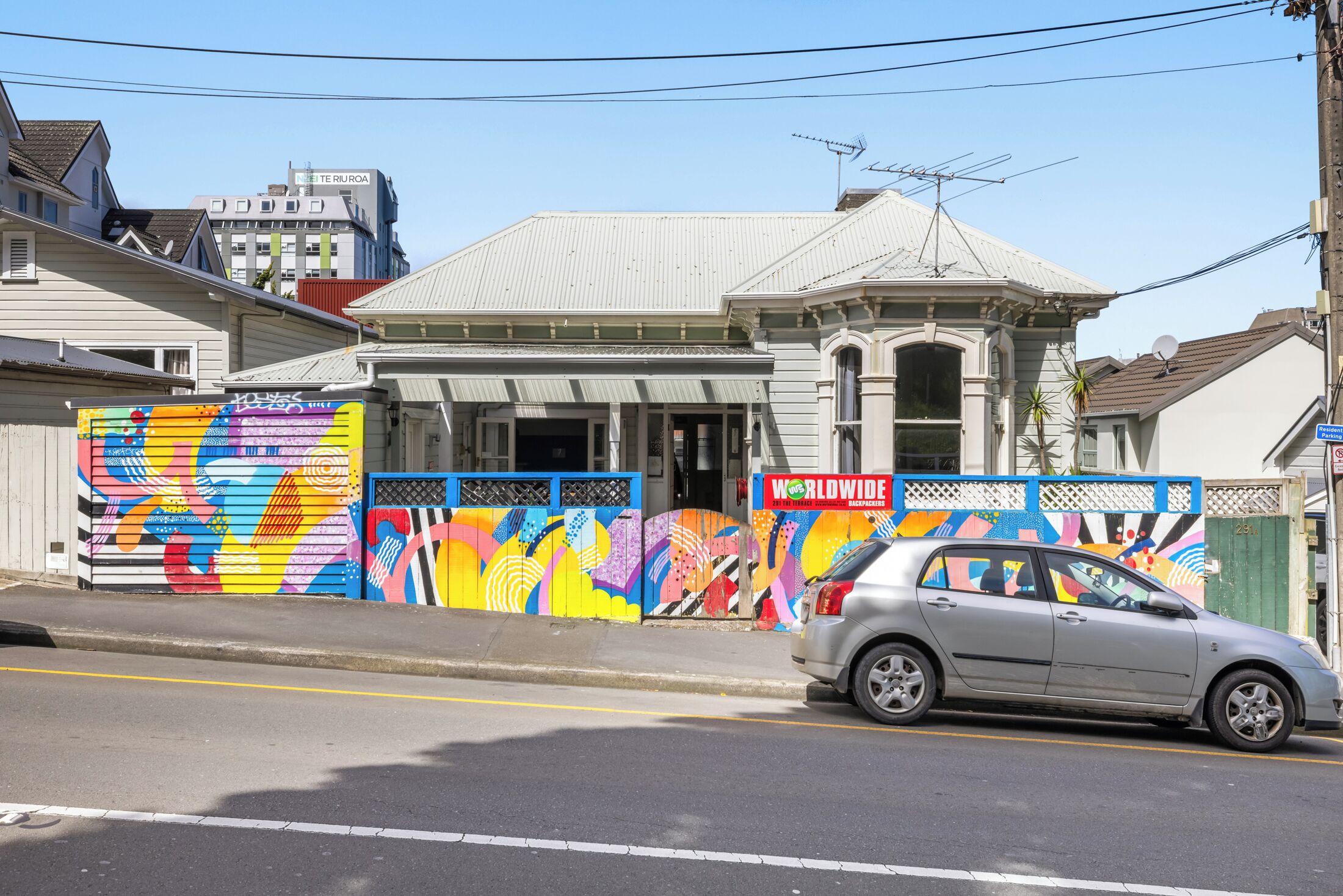 Fachada da propriedade